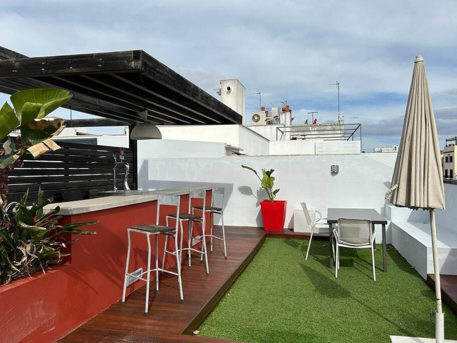 Hispalis Atico Santa Cruz Sevilla Eksteriør billede